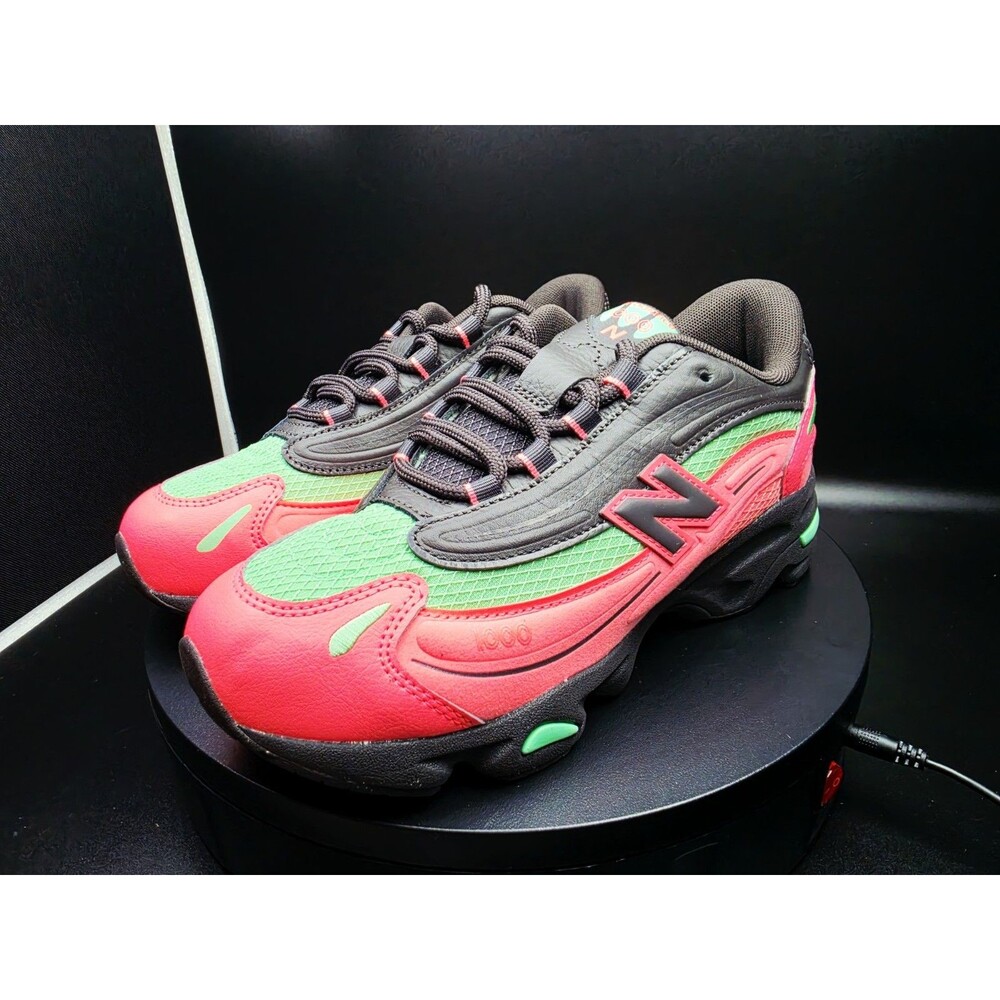 New Balance 1000 (GS) Kids Sneakers Pink/Black/Green GC1000DM SIZE 7 Women/5.5Y - Picture 3 of 8